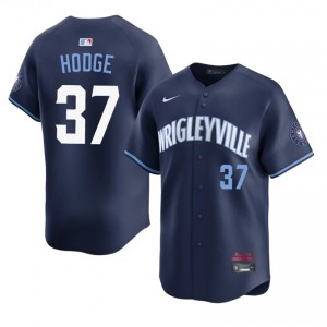The Blue Bears Porter Hodge Navy City Connect #37 Men Game Jersey 359477-520