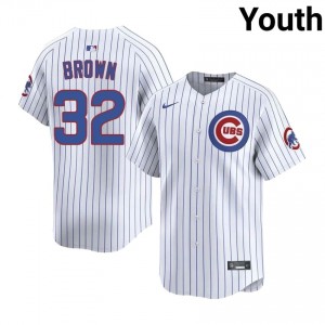 Chicago Ben Brown White #32 Youth Authentic Jerseys 562879-591