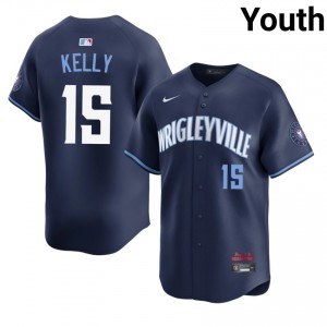 CHC Carson Kelly Navy City Connect #15 Youth 2026-27 Jerseys 573832-165
