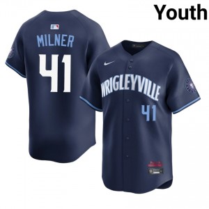 Chicago Hoby Milner Navy City Connect #41 Youth 2026 Jerseys 416548-827