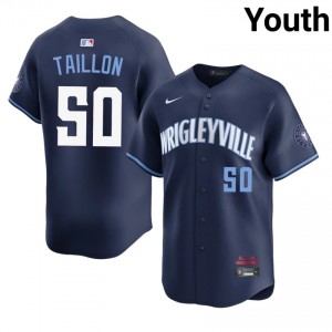 CHC Jameson Taillon Navy City Connect #50 Youth New Jerseys 885828-200